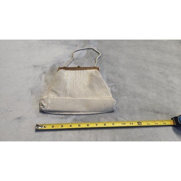 Whiting & Davis Cream Mesh Purse - Picture 6 of 8